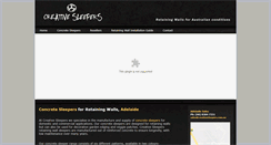 Desktop Screenshot of creativesleepers.com.au